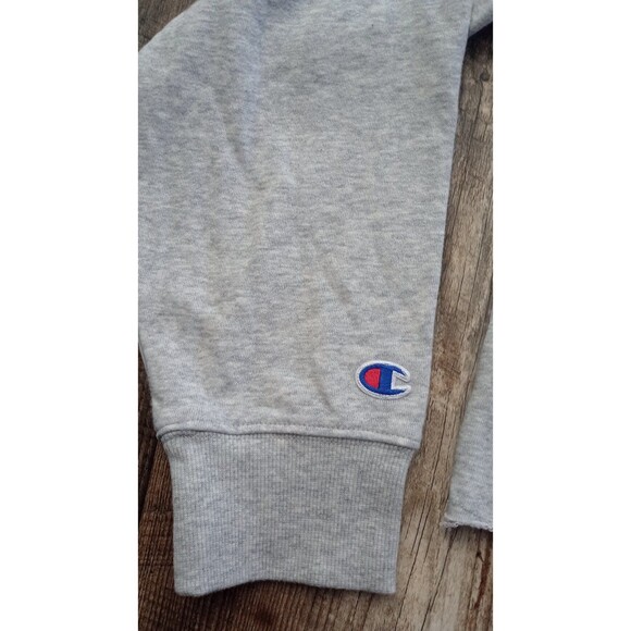 NWT Women's Champion Campus French Terry Hoodie, Oxford Gray, Medium - Picture 7 of 10